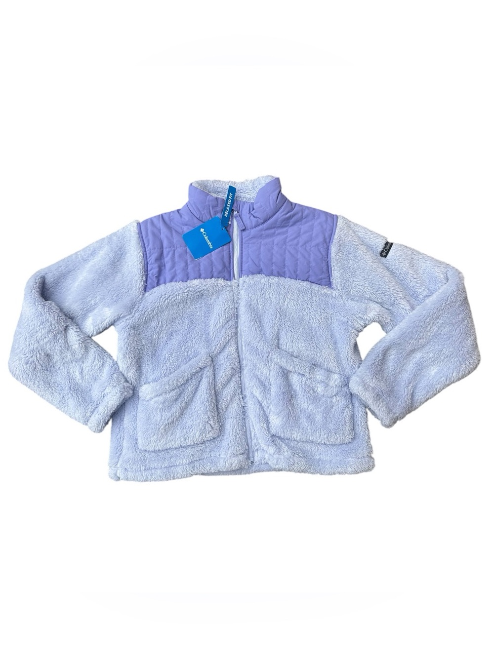 Columbia Women's Mountain Crest Fleece Jacket - Lavender (Size M, NWT)